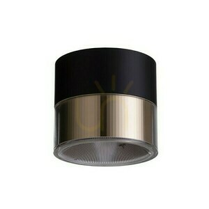 Downlight natynkowy Juniper czarno-złoty LED 15 W 3000 K small 1
