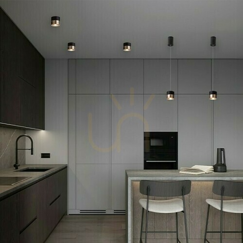 Sprawdź Downlight Juniper Sufitowa Czarna/Złota 230 V Led 15 W 30° 3000 K