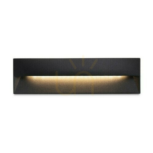 Sprawdź Oprawa Wpuszczana Zewnętrzna Rep 18 Czarna 230 V Led 6 W 90° Ip65 3000 K