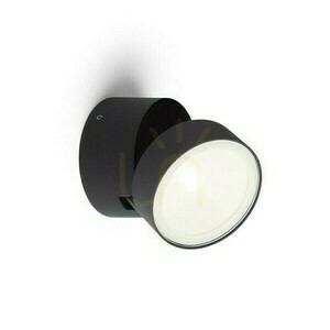 Kinkiet Flavio R Natynkowa Czarna 230 V Led 6 W 110° Ip54 3000 K 0 Kinkiet Flavio R Natynkowa Czarna 230 V Led 6 W 110° Ip54 3000 K small 0