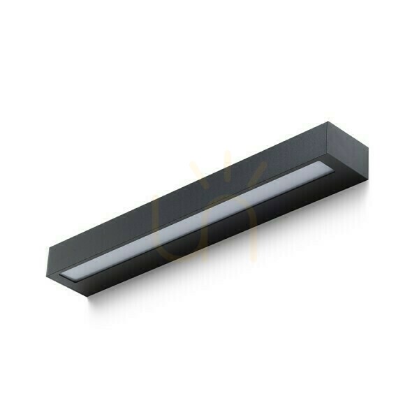 Zobacz Kinkiet Aster 50 ścienna Czarna Akryl Mleczny 230 V Led 2x10 W Ip65 3000 K Kinkiet Aster 50 ścienna Czarna Akryl Mleczny 230 V Led 2x10 W Ip65 3000 K