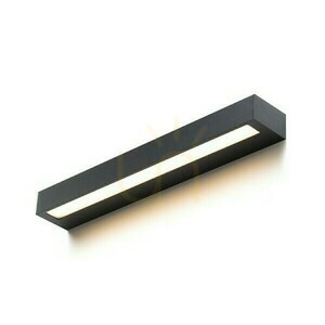 Kinkiet Aster 50 ścienna Czarna Akryl Mleczny 230 V Led 2x10 W Ip65 3000 K 0 Kinkiet Aster 50 ścienna Czarna Akryl Mleczny 230 V Led 2x10 W Ip65 3000 K small 0