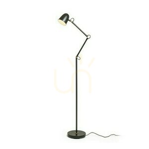 Lampa podłogowa Rendl DANNY R14190 czarno-mosiężna E14 5 W small 0
