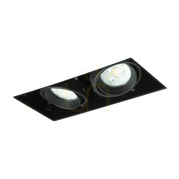 Wyświetl Oprawa Wpuszczana Electra Ii Gu10 Frameless Czarna 230 V Led 8 W Oprawa Wpuszczana Electra Ii Gu10 Frameless Czarna 230 V Led 8 W