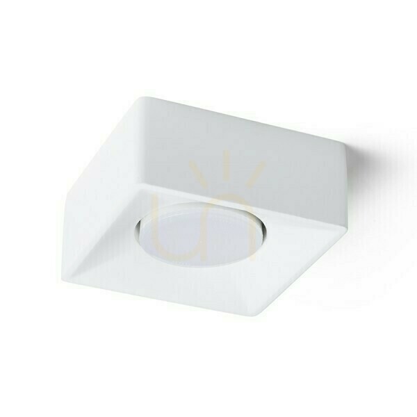 Obejrzyj Oprawa Nasufitowa Fram Sq Natynkowa Gipsowa 230 V Led Gx53 7 W Oprawa Nasufitowa Fram Sq Natynkowa Gipsowa 230 V Led Gx53 7 W