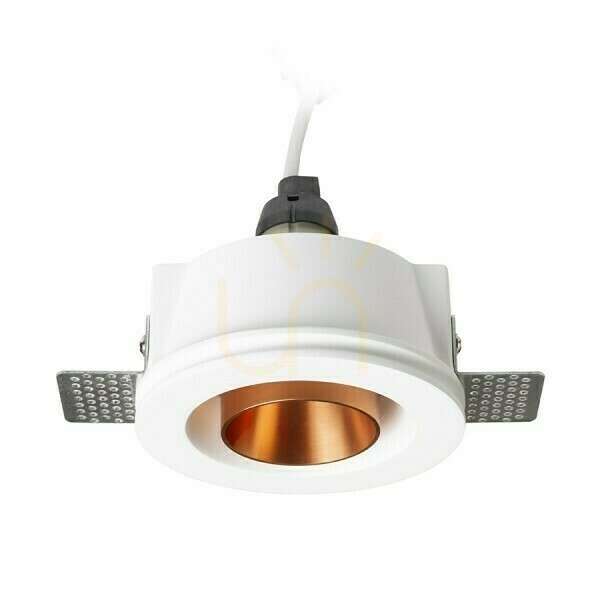 Pokaż Oprawa Wpuszczana Daytona Kierunkowa Gipsowa/Miedź Szczotkowana 230 V Led Gu10 8 W Oprawa Wpuszczana Daytona Kierunkowa Gipsowa/Miedź Szczotkowana 230 V Led Gu10 8 W