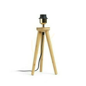 Podstawa stołowa Rendl BASCO bambusowa E27 R14146 small 0