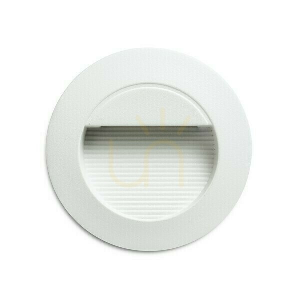 Wyświetl Oprawa Wpuszczana Zewnętrzna Marco 70 Biała 230 V Led 3 W Ip65 3000 K Oprawa Wpuszczana Zewnętrzna Marco 70 Biała 230 V Led 3 W Ip65 3000 K