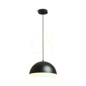 Lampa Wisząca Gladys 30 Czarna/Biała 230 V Led E27 15 W small 1