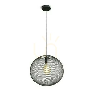 Lampa wisząca Rendl COSIR 34 czarna E27 15 W small 0