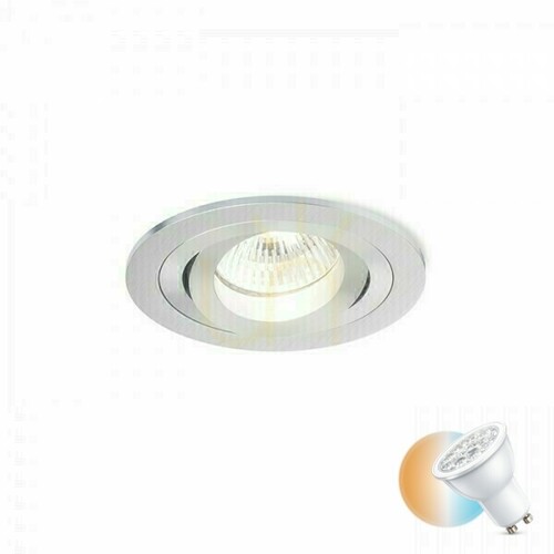 Sprawdź Oprawa wpuszczana Rendl PASADENA GU10 R, aluminium szczotkowane, 230 V, 7 W
