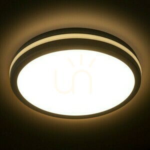 Plafony Zewnętrzny Sono 40 Natynkowa Czarna Plastik 230 V Led W Ip65 3000 K 4000 6000 small 3