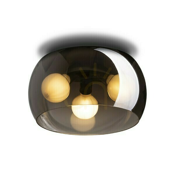 Sprawdź Plafon Amanda Sufitowa Czarna Matowa Szkło Przydymione 230 V Led E27 3x15 W Plafon Amanda Sufitowa Czarna Matowa Szkło Przydymione 230 V Led E27 3x15 W