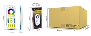 Pilot Mi-Light FUT092 RGB+CCT, 4 strefy, biały, RF 2,4 GHz small 5