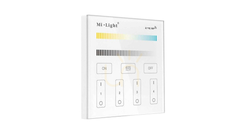 Sprawdź Mi-Light PANEL ŚCIENNY 230V RF 2.4G 4 STR CCT T2
