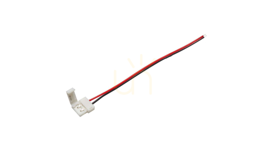 Sprawdź Złącze taśmy LED 10mm 1-stronne zatrz. z przewodem Złącze taśmy LED 10mm 1-stronne zatrz. z przewodem