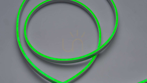Neon LED Flex 3Y 4x10 140 LED/m 12W/m 24V GREEN, 5m small 2