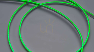Neon LED Flex 3Y 4x10 140 LED/m 12W/m 24V GREEN, 5m small 3
