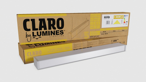 Oprawa LUMINES Claro srebrna anod. 4000K 180cm small 2