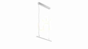 Oprawa LUMINES Dileda biała lak. 4000K 120cm small 0