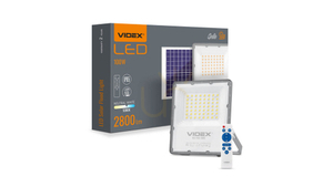 Naświetlacz LED 100W z panelem solarnym NW small 1