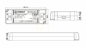 Zasilacz LED CobaltElectro PFV 12V 75W IP20 B 1 Zasilacz LED CobaltElectro PFV 12V 75W IP20 B small 1