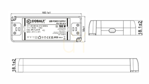 Zasilacz LED CobaltElectro PFV 12V 100W IP20 B small 1