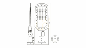 Lampa uliczna LED Stellar2 200W 22000 lm NW IP66 small 1