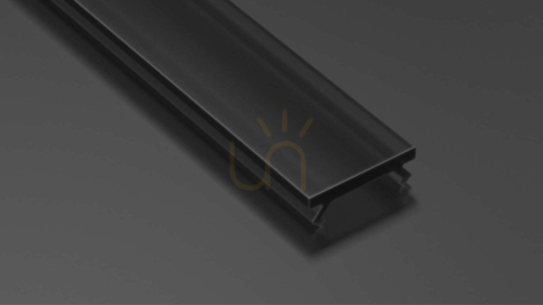 Sprawdź Klosz do profilu LED LUMINES SLIM v2 PMMA czarny 3 m
