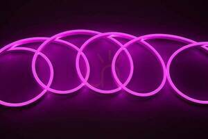 Neon Flex Bergmen HXR One fioletowy 9 W/m 24 V DC IP67 120 LED/m 7 × 15 mm (cena za 1 m) small 1