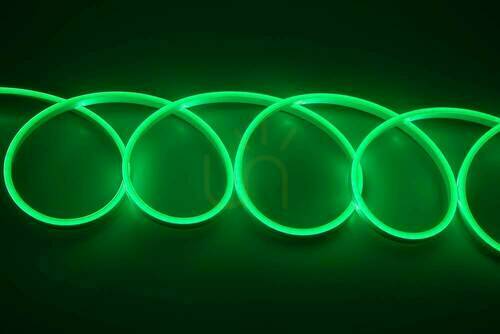 Sprawdź Neon LED Bergmen HXR One zielony, 1 m, 9 W/m, 24 V DC, IP67