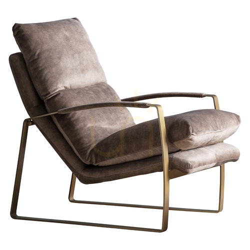 Sprawdź Leżak Gallery Direct Fabien Mineral 65x96x92 cm 5055999253024