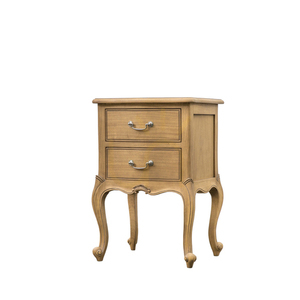 Stolik nocny Chic Weathered z drewna mindy ash 47 × 40 × 69,5 cm – Gallery Direct small 2