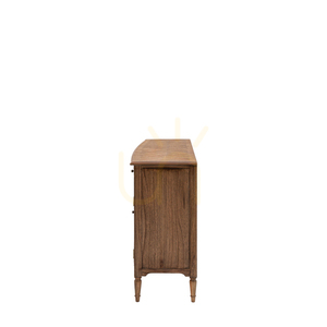 Kredens Gallery Direct Highgrove 3-drzwiowy 3-szufladowy peroba 170 cm small 5