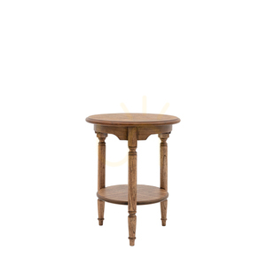 Stolik boczny Gallery Direct Highgrove kwadratowy peroba 47,5x47,5x60 cm small 0