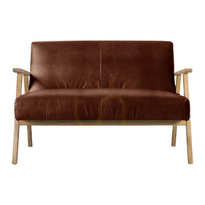 Sofa 2-osobowa Gallery Direct Neyland brązowa skóra vintage 119 cm 0 Sofa 2-osobowa Gallery Direct Neyland brązowa skóra vintage 119 cm small 0