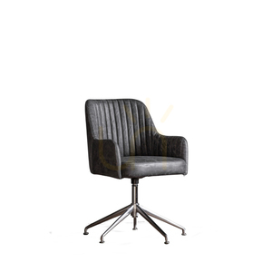 Fotel obrotowy Gallery Direct Curie Antique Ebony skórzany srebrna podstawa 3 Fotel obrotowy Gallery Direct Curie Antique Ebony skórzany srebrna podstawa small 3