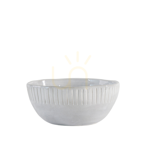 Sprawdź Miski na płatki śniadaniowe Gallery Direct porcelanowe naturalne 4 szt. 16x7 cm