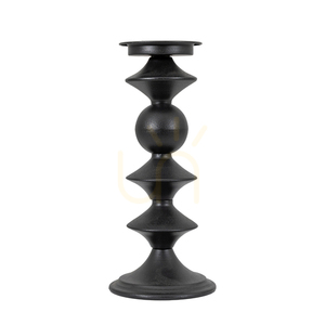 Świecznik filarowy Gallery Direct Sutton czarny metalowy duży 140x140x335 mm 0 Świecznik filarowy Gallery Direct Sutton czarny metalowy duży 140x140x335 mm small 0