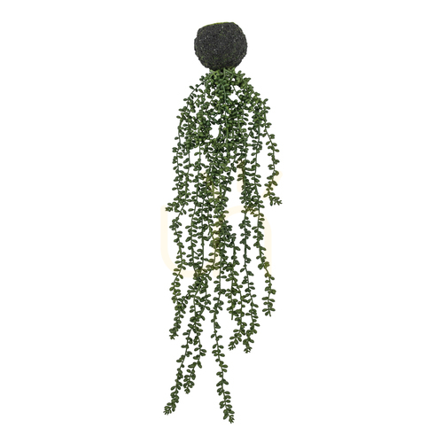 Sprawdź Sztuczna roślina wisząca String of Pearls Gallery Direct zielona 72 cm 5059413693793