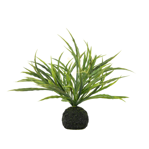 Sprawdź Sztuczna dzika trawa Gallery Direct w kuli ziemnej zielona 33 cm