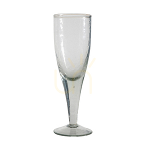 Kieliszki do szampana Gallery Direct Orkin młotkowane szkło 4 szt. 20 cm 0 Kieliszki do szampana Gallery Direct Orkin młotkowane szkło 4 szt. 20 cm small 0