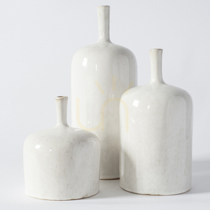 Zestaw 3 ozdób ceramicznych Gallery Direct Vormark naturalny 5055999222228 small 4