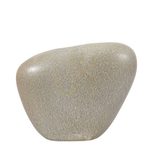 Sprawdź Wazon Gallery Direct Yui Pebble Medium kamionka kamyk 33x10,5x26 cm