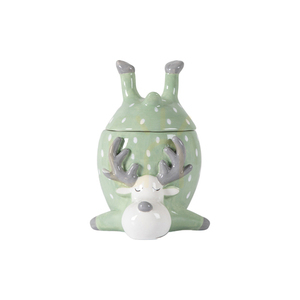Doniczka renifer z pokrywką Gallery Direct zielona dolomit 17,5 cm 5059413755569 small 0