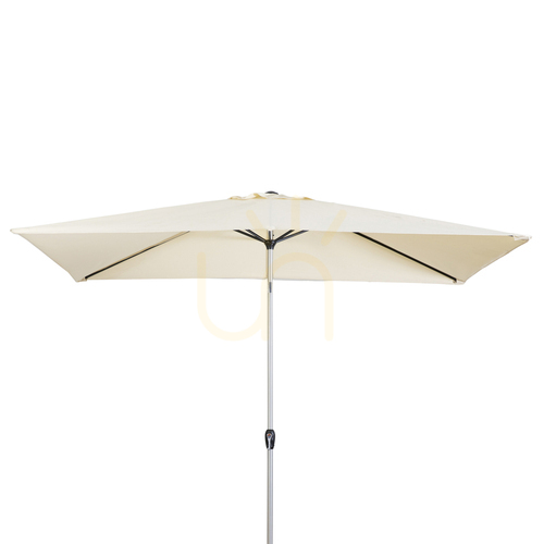 Sprawdź Parasol ogrodowy Gallery Direct Vazzano 2x3 m kremowy 5059413684463