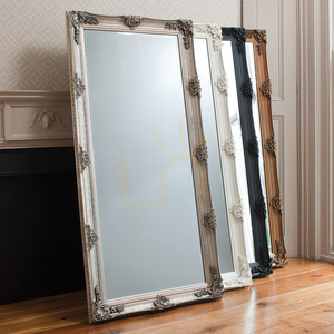 Lustro Gallery Direct Abbey Leaner złote barokowe 165x79,5 cm small 3