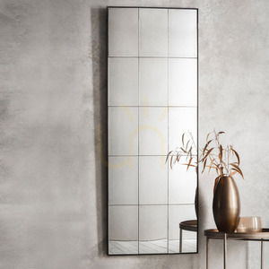 Lustro prostokątne loft vintage Boxley Gallery Direct 62x160 cm antyczne small 1