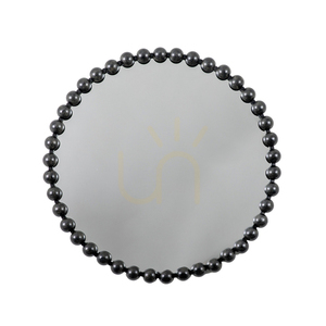 Lustro okrągłe Gallery Direct Ceretti czarne 80 cm 0 Lustro okrągłe Gallery Direct Ceretti czarne 80 cm small 0