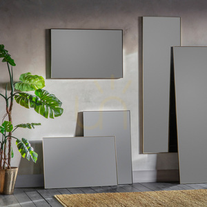 Lustro Gallery Direct Hurston szampańskie prostokątne 60x90 cm small 2